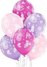 Belball Balony z nadrukiem na roczek - 12" - 6 szt. uniwersalny