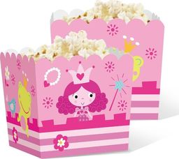 GoDan Pudełka na popcorn Księżniczka 5 sztuk uniwersalne (34475)