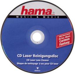  Hama Płyta czyszcząca do napędów CD/DVD 1 szt. (447210000)