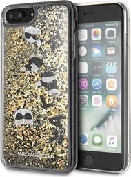 Karl Lagerfeld Etui KLHCI8LROGO iPhone 7/8 Plus czarno-złote