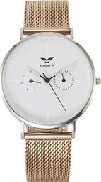 Zegarek Vendetta Zegarek Unisex Montreal Silver / White VE1076 uniwersalny