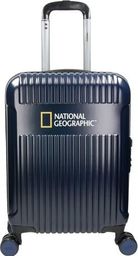 National Geographic Walizka mała kabinowa National Geographic Transit navy uniwersalny