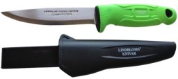 Lindbloms Knivar Nóż Lindbloms Craftsman's Knife Green Stal Nierdzewna 100mm (VT-708) uniwersalny