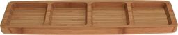  Excellent Houseware Taca talerz do serwowania bambusowy 33x10 cm uniwersalny