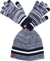  New Balance Czapka zimowa i rękawiczki Holiday Gift Set (500342-420)