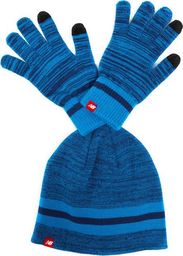  New Balance Czapka zimowa i rękawiczki Holiday Gift Set (500342-470)