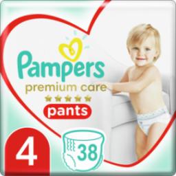 Pieluszki Pampers Pants Premium Care 4, 9-15 kg, 38 szt.