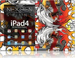  Nexgen Skins Nexgen Skins - Zestaw Skórek Na Obudowę Z Efektem 3d Ipad 2/3/4 (iron Eagle 3d)