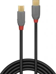 Kabel USB Lindy USB-C - microUSB 2 m Czarny (36892)