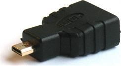 Adapter AV Savio HDMI Micro - HDMI czarny (CL17)
