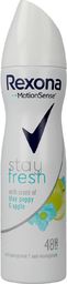  Unilever Rexona Stay Fresh Woman Dezodorant spray Blue Poppy & Apple 150ml