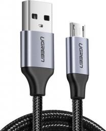Kabel USB Ugreen USB-A - microUSB 2 m Szary (60148)