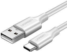 Kabel USB Ugreen USB-A - USB-C 1 m Biały (60121)