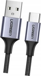 Kabel USB Ugreen USB-A - USB-C 1 m Czarny (60126)