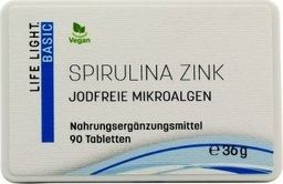  Longlife Spirulina Cynk 90 tabletek uniwersalny