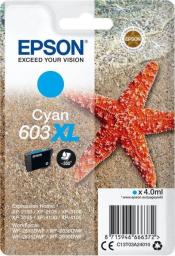 Tusz Epson Tusz 603XL Cyan (C13T03A24010)