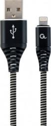 Kabel USB Gembird USB-A - USB-C 1 m Czarny (CC-USB2B-AMCM-1M-BW)