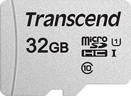 Karta Transcend 300S MicroSDHC 32 GB Class 10 UHS-I/U1 V30 (TS32GUSD300S)
