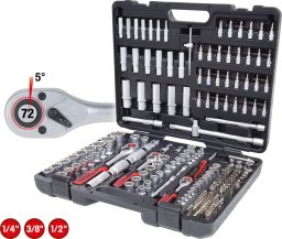  KS Tools KS Tools 1/4 +3/8 +1/2 Socket Wrench-Set 195-pieces