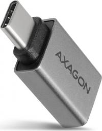 Adapter USB Axagon RUCM-AFA USB-C - USB Srebrny  (RUCM-AFA)