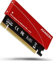  Axagon Adapter PCIe x16 na M.2 NVMe + pasywna chłodnica (PCEM2-S)