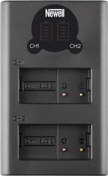 Ładowarka do aparatu Newell Ładowarka dwukanałowa Newell DL-USB-C do akumulatorów DMW-BLC12