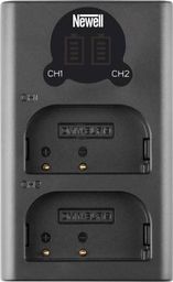 Ładowarka do aparatu Newell Ładowarka dwukanałowa Newell DL-USB-C do akumulatorów DMW-BLG10