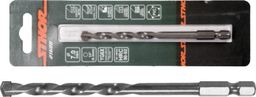Wiertło uniwersalne Sthor `Wiertło uniwersalne 8,0x120mm.uch.Hex 1/4",90-92 HRC(beton,ceramika,stal,alum.,PCV,drewno) /STHOR/