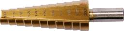 Wiertło stopniowe Yato 10,11,12,13,14,15,16,17,18,19,20 10-20mm, HSS 4241 (YT-44745)