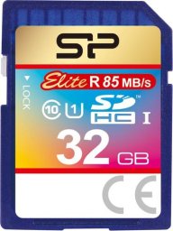 Karta Silicon Power Elite SDHC 32 GB Class 10 UHS-I/U1 (SP032GBSDHAU1V10)