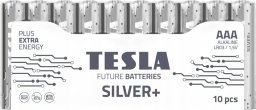  Tesla TESLA SILVER Alkaline baterie AAA (LR03, mikrotužková, shrink) 10 ks