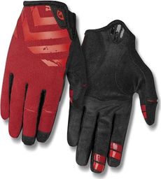  Giro Rękawiczki męskie GIRO DND długi palec dark red birght red roz. XXL (obwód dłoni od 267 mm / dł. dłoni od 211 mm)