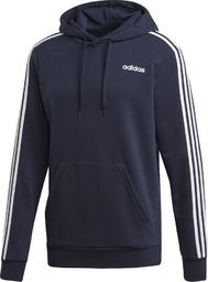  Adidas Bluza męska Essentials 3 Stripes Pullover French Terry granatowa r. M (DU0499)