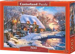 Castorland Puzzle 500 Winter Cottage CASTOR