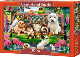  Castorland Puzzle 1000 Pets in the Park CASTOR