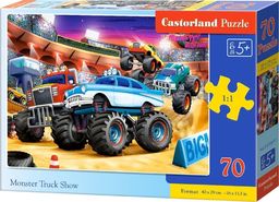  Castorland Puzzle 70 Monster Truck Show CASTOR