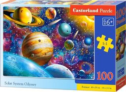  Castorland Puzzle 100 Solar System Odyssey CASTOR