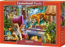  Castorland Puzzle 3000 Tigers Coming to Life CASTOR