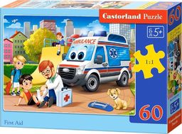  Castorland Puzzle 60 First Aid CASTOR