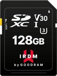 Karta GoodRam IRDM SDXC 128 GB UHS-I/U3 V30 (IR-S3A0-1280R12)