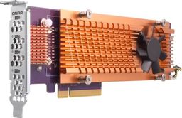 Kontroler Qnap PCIe 3.0 x8 - 4x M.2 PCIe NVMe QM2 (QM2-4P-384)