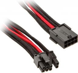 SilverStone PCIe 8-pin - PCIe 8-pin, 0.25m, Czerwony (SST-PP07-PCIBR)
