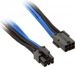 SilverStone PCIe 6-pin - PCIe 6-pin, 0.25m, Czarno-niebieski (SST-PP07-IDE6BA)
