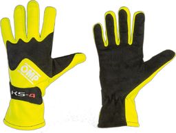 OMP Racing Rękawice OMP KS-4 żółte XXS