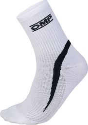 OMP Racing Skarpety OMP KS białe S