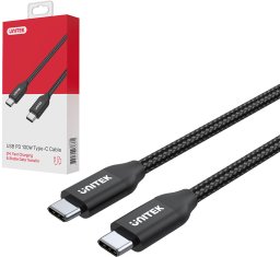 Kabel USB Unitek USB-C - USB-C 2 m Czarny (C14059BK)