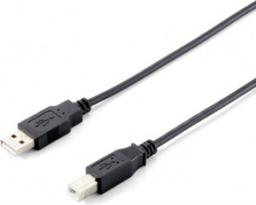 Kabel USB Equip USB-A - USB-B 1.8 m Czarny (128860)