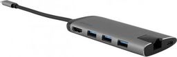 Stacja/replikator Verbatim Koncentrator wieloportowy USB-C (49142)