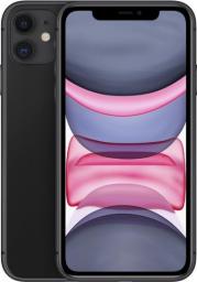 Smartfon Apple iPhone 11 4/256GB Czarny  (MWM72PM/A)