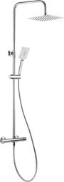 Zestaw prysznicowy Deante Alaior z deszczownicą z baterią termostatyczną chrom (NAC_01LT)